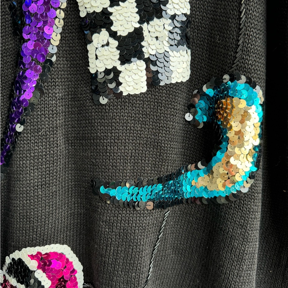 Vintage Jason Maxwell sequin sweater - Picture 3 of 6